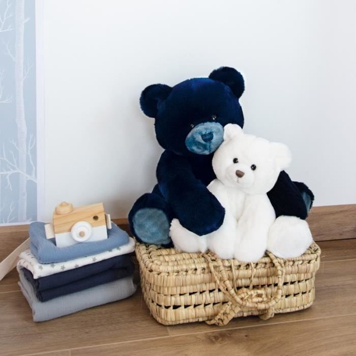 Doudou - Histoire d'Ours - Oscar - Ivoire - 25 cm - Mixte - Naissance