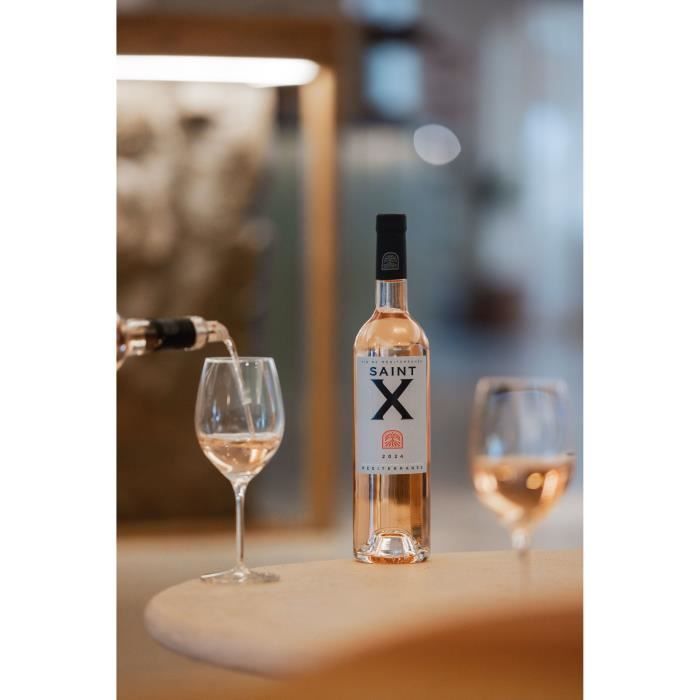 Saint X Rosé 2024 - IGP Méditerranée - Vino rosado de Provenza 75cl