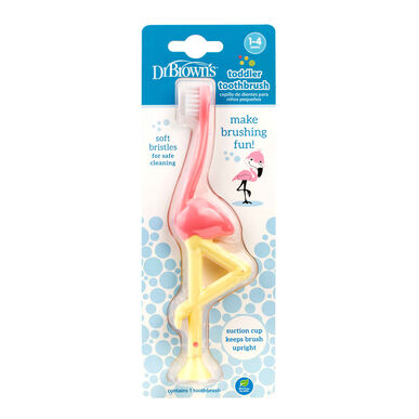 Dr. Brown Flamingo -hammasharja, 1–4 vuotta, 1 kpl
