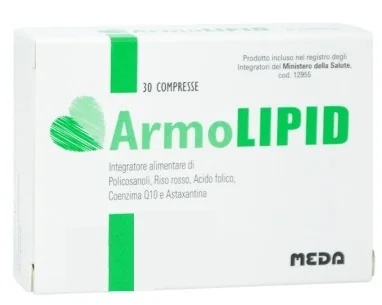 ARMOLIPID Armolipid 30 comprimidos Suplemento alimentar para redução do colesterol