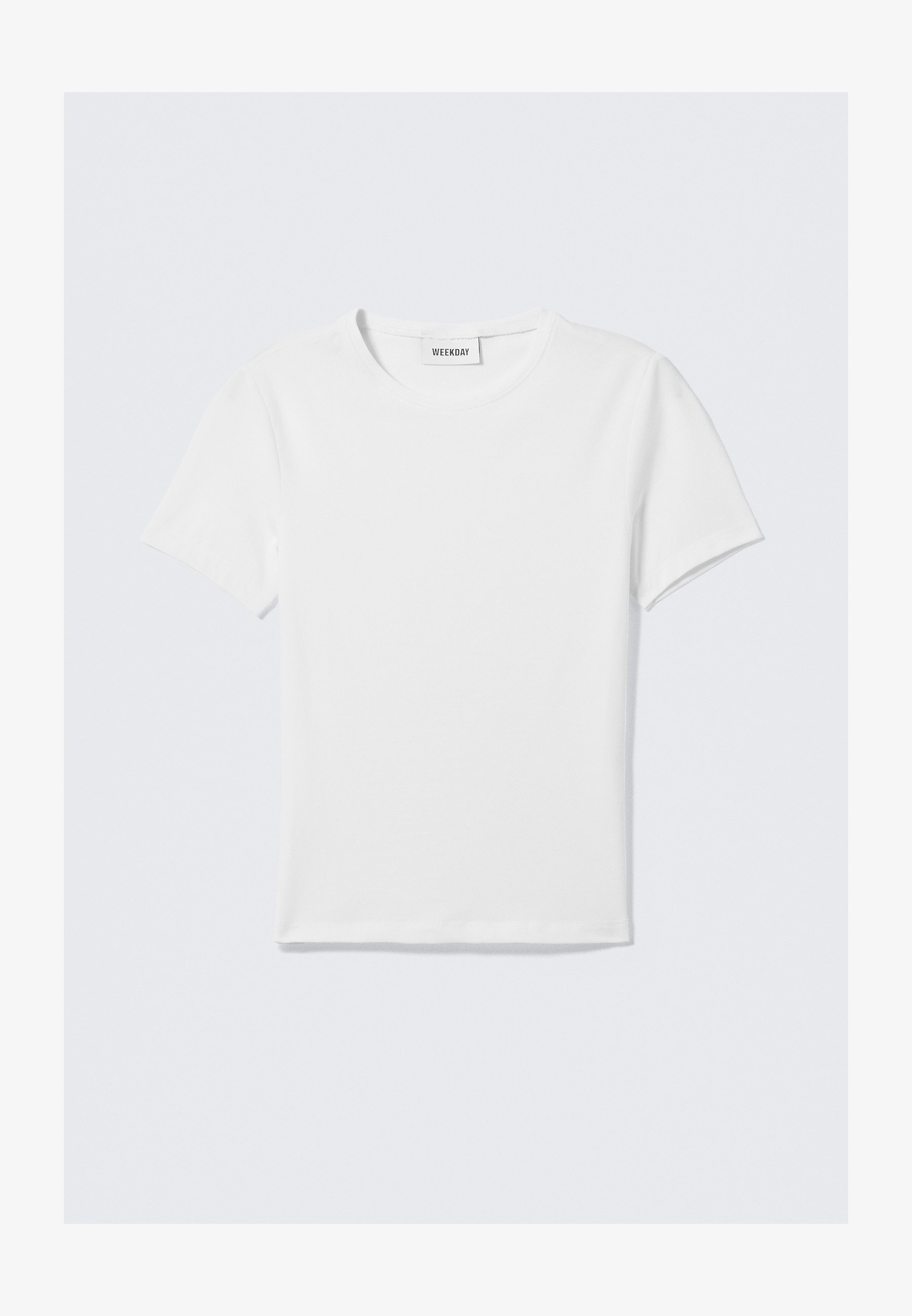 Weekday Basic T-shirt - wit