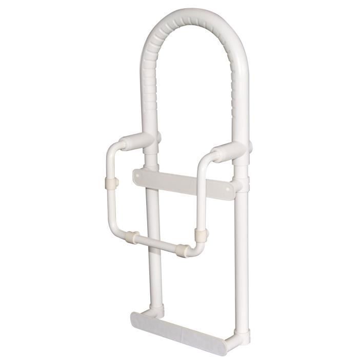 Maniglione di sicurezza per vasca da bagno Autonomia e Benessere TMI 3983 - Si fissa al pannello della vasca - 61 x 18 x 23 cm - Bianco