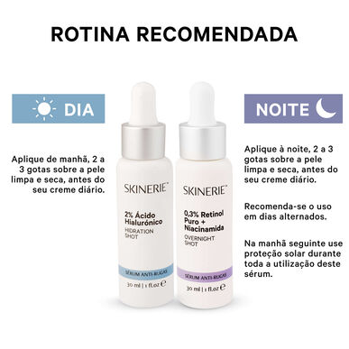 Skinerie Yövasvoseerumi retinolia ja niasiiniamidia sisältävällä yövoiteella 30 ml
