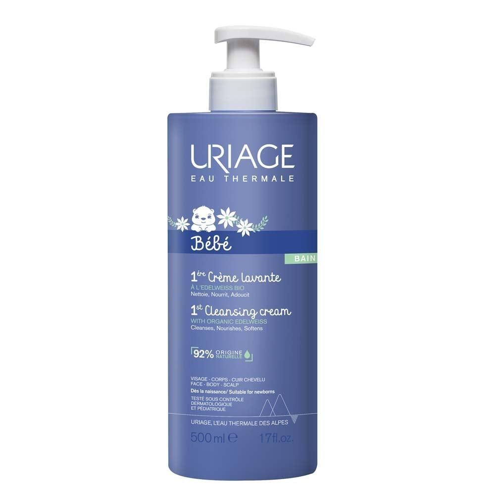 Uriage bērnu krēms Bébé tīrīšanas krēms - 500 ml