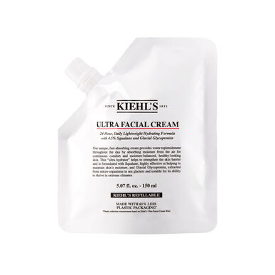 Kiehl's Ultra Facial Cream 24H Hydrating Refillable Squalene Moisturizing Face Cream Refill