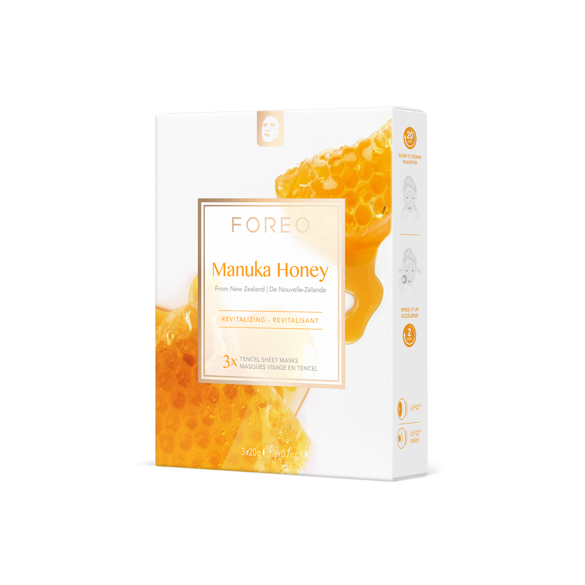 Farm To Face Manuka mézes arcmaszk 3 db - FOREO