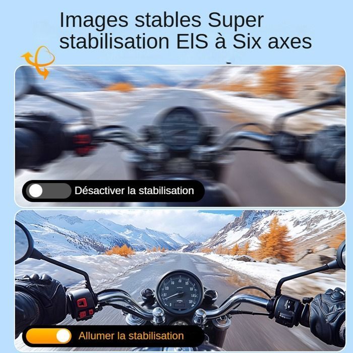 8K 30FPS Sports Camera - 170° Wide Angle - 30M Waterproof - EIS Anti-shake - Remote Control & Wi-Fi - 64GB - Dual Touch Screen