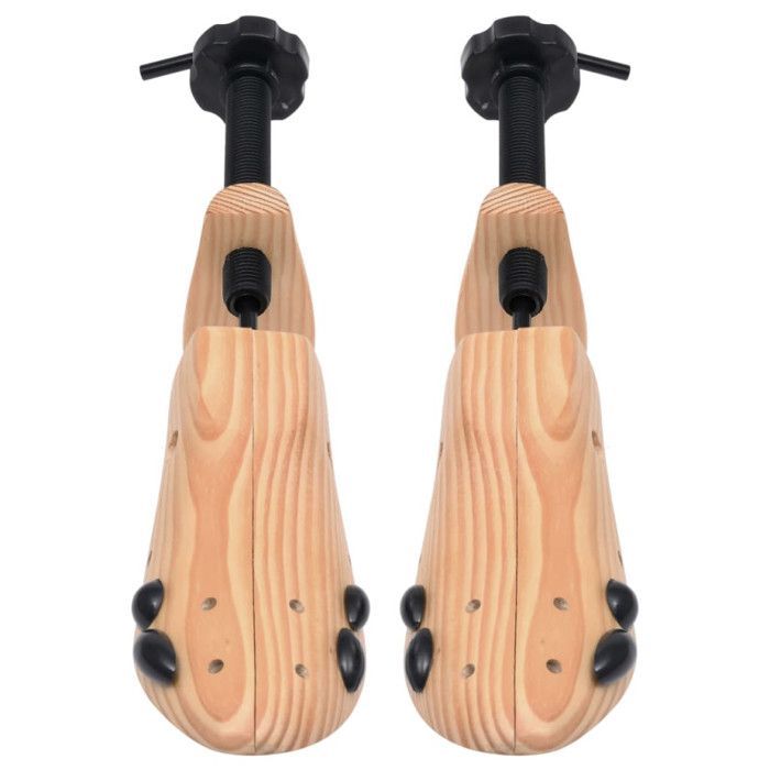 vidaXL Embauchoirs Pointure 36-40 Bois de pin massif