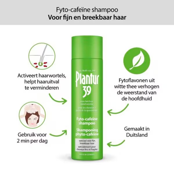 Plantur39 kofeīna šampūns<br>250ml