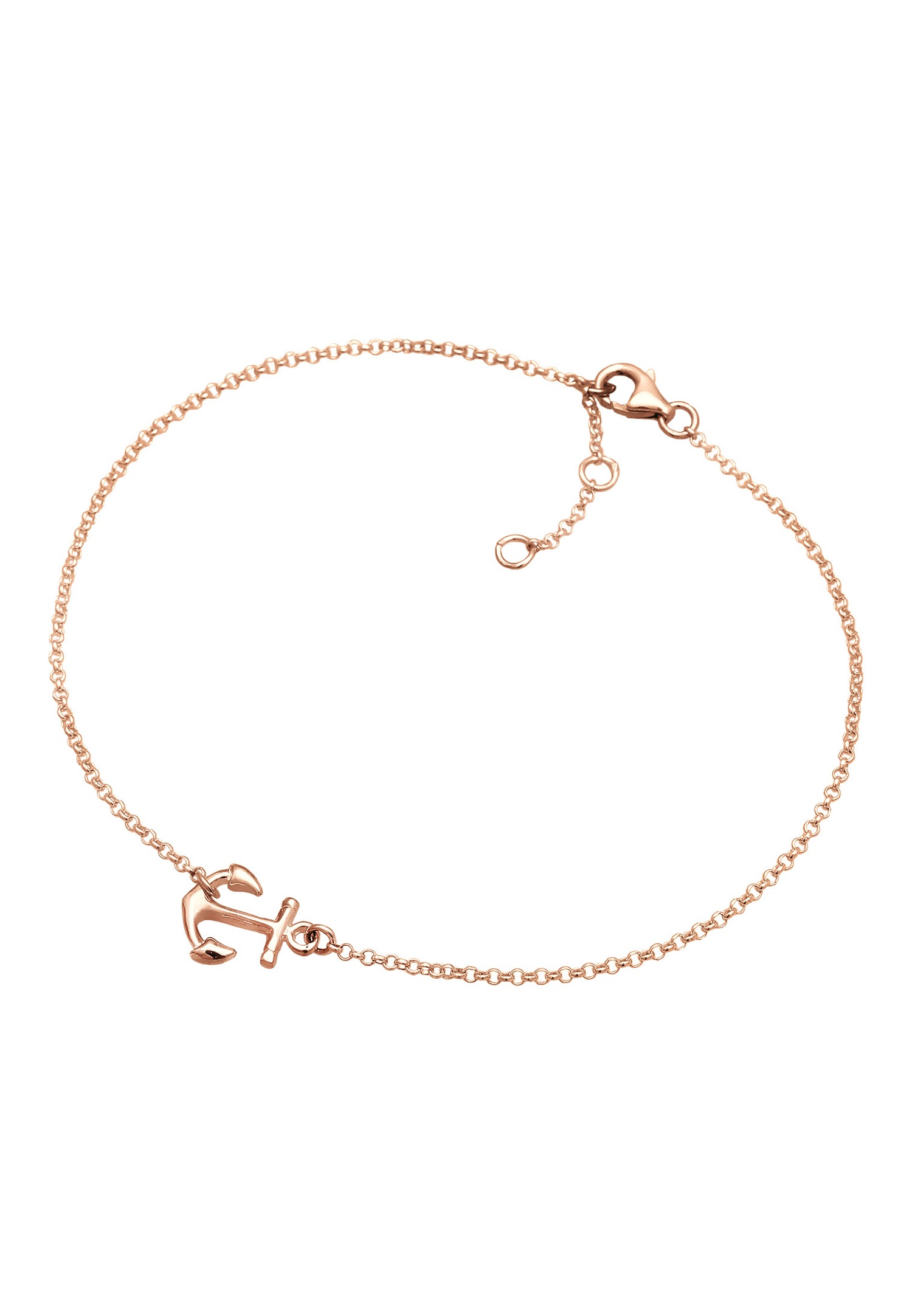 Elli Femmes Pendentif Ancre Maritime Mer en Argent Sterling 925