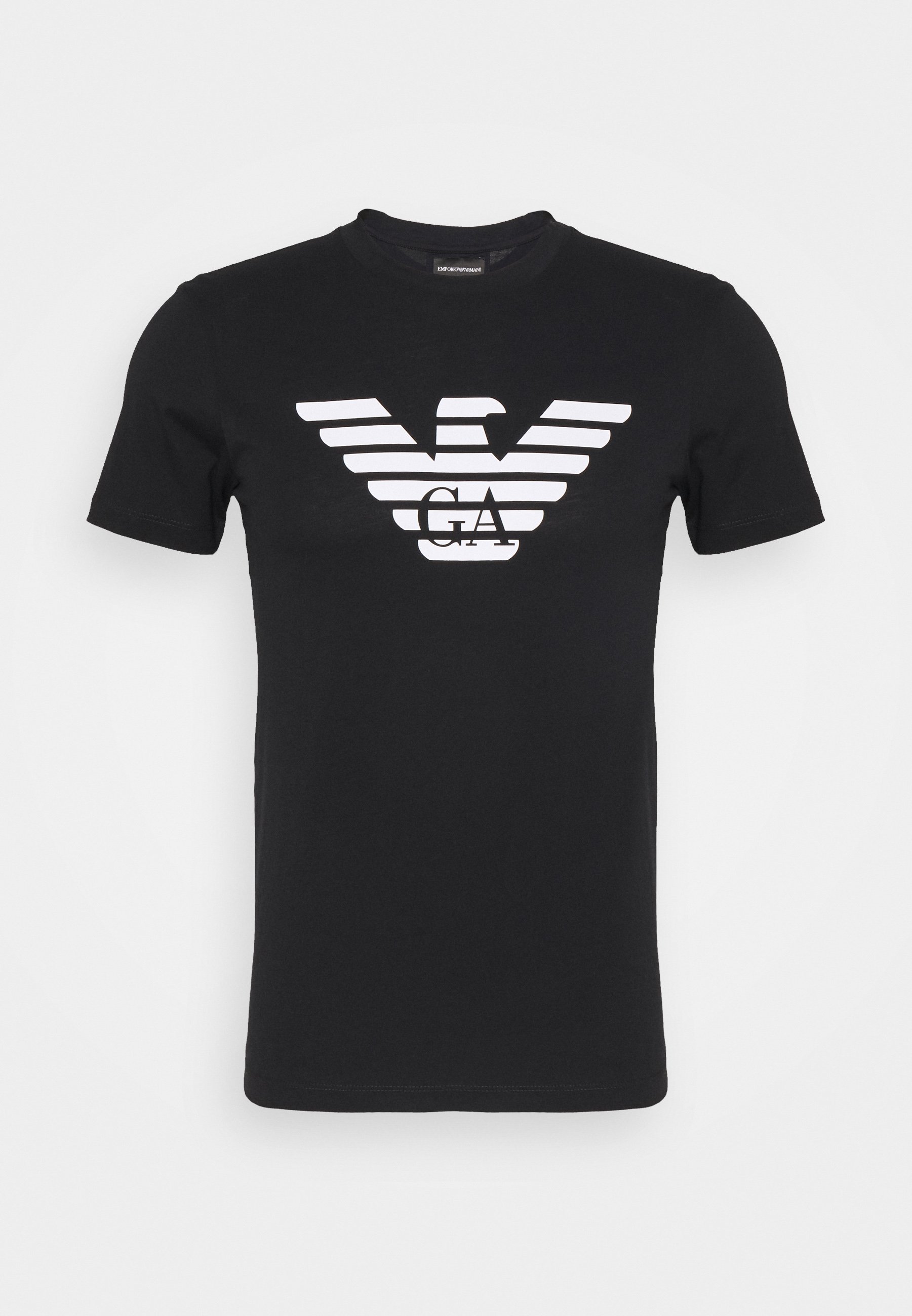 T-shirt stampata Emporio Armani - blu navy