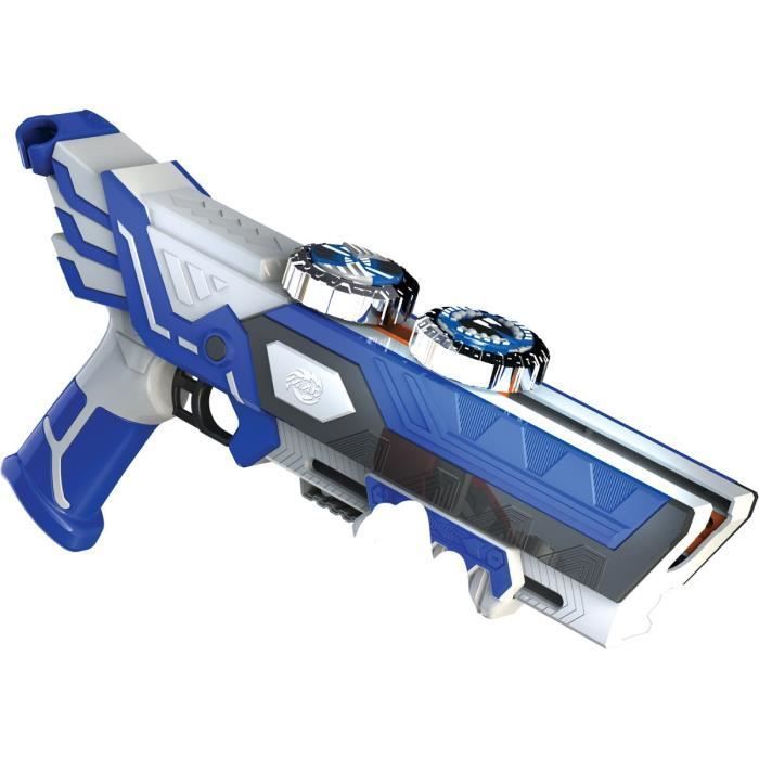 Toupie Spinner Mad - Blaster Double Tir + 2 Toupies LED - Marque Silverlit - Modèle 86311