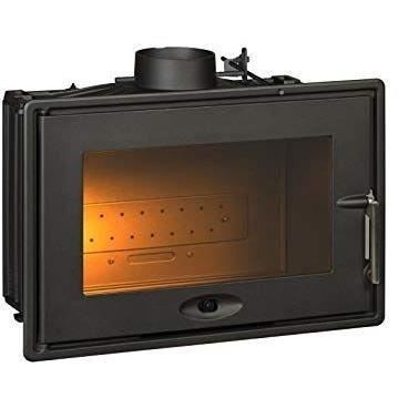 Foyer INVICTA 700 - Puissance optimale 7 kW - Bûches 53 cm max - Fonte - Fabriqué en France