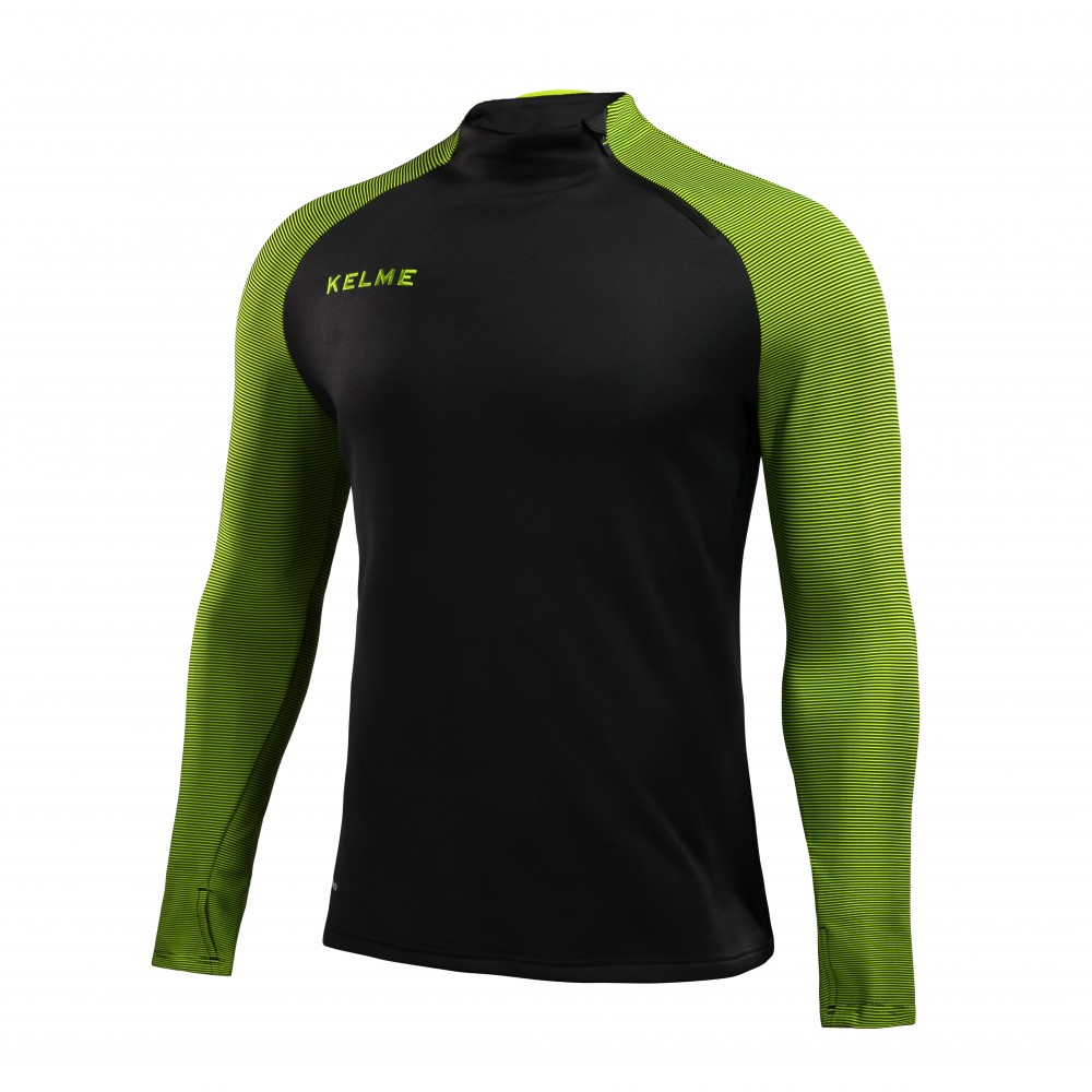 Kelme Sweatshirt, Montes Children's Sweatshirt, Black Kelme Black and Yellow