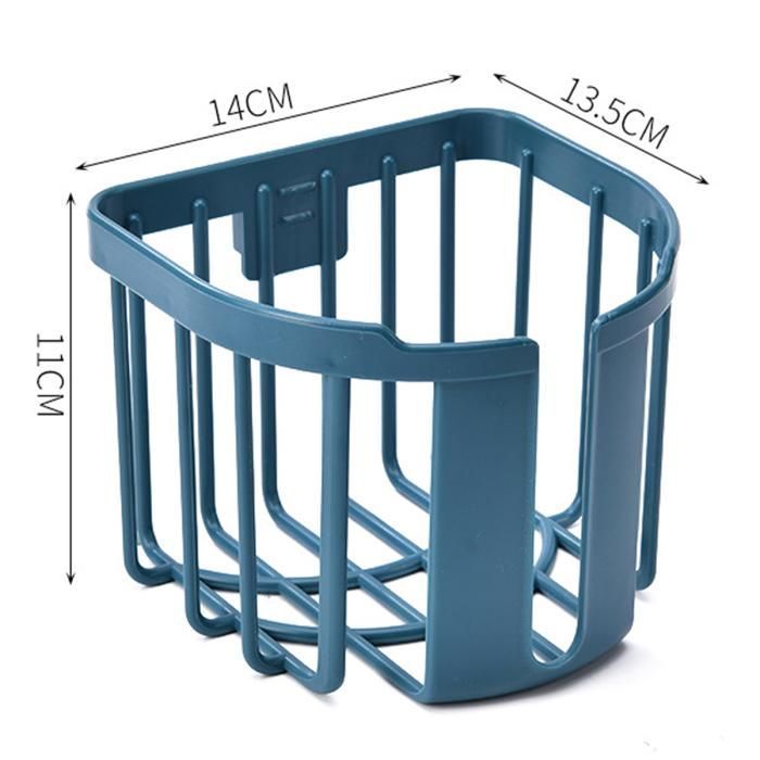 Portarrollos de papel higiénico - GIGICIAL - Azul - Diseño moderno - Fácil instalación - Resistente a la corrosión