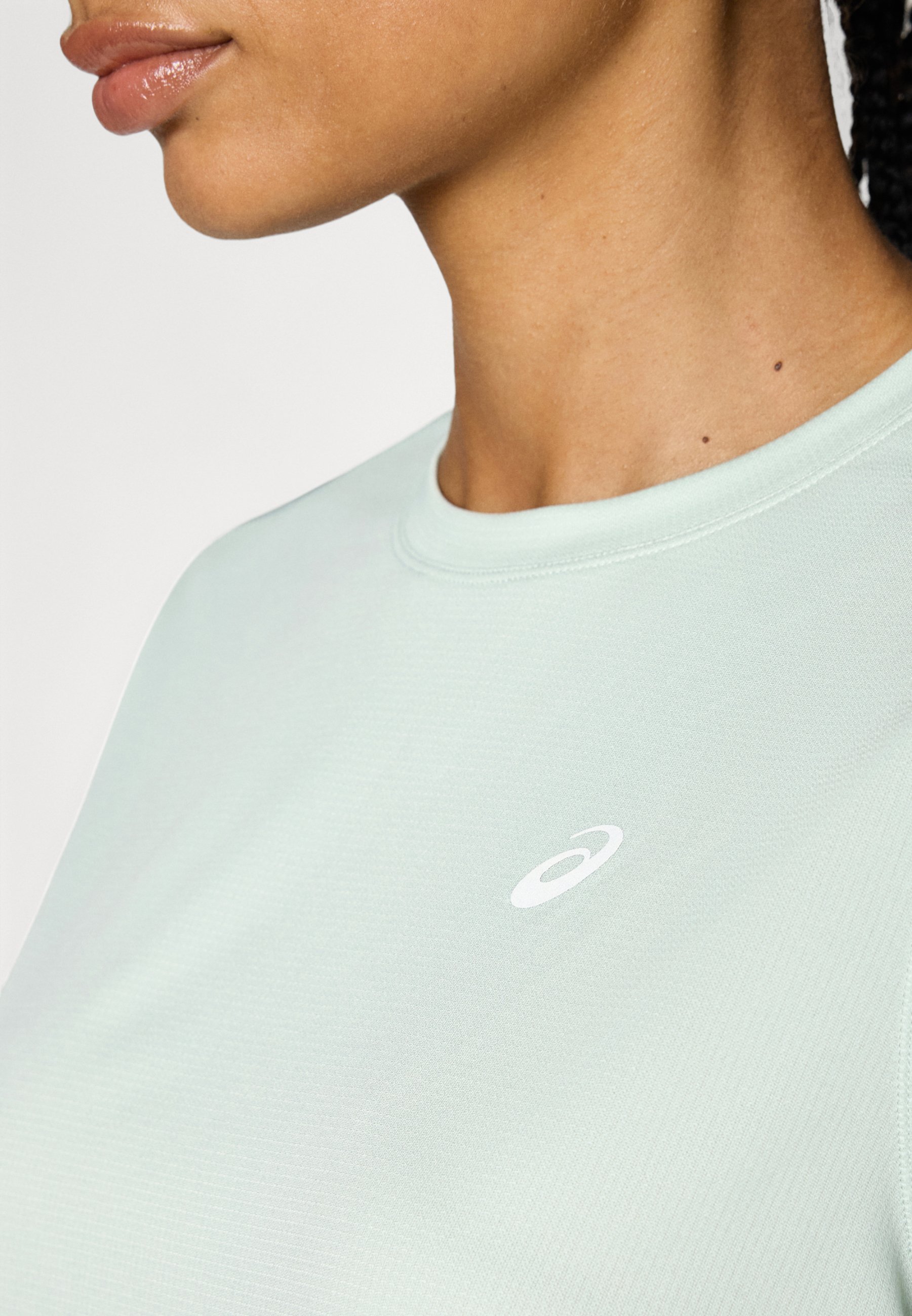 ASICS CORE TOP - T-shirt sportiva - lichene roccioso