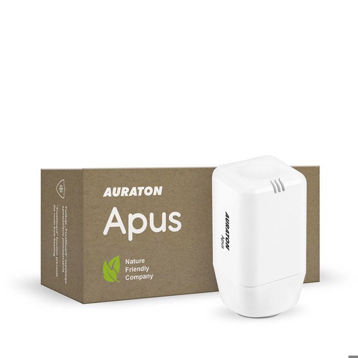 Cabezal de radiador electrónico AURATON Apus (sucesor del modelo TRA)