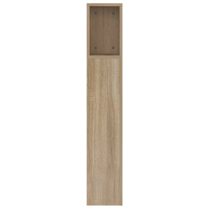 cabecero de armario vidaXL Sonoma Oak 160x18,5x104,5 cm 811937