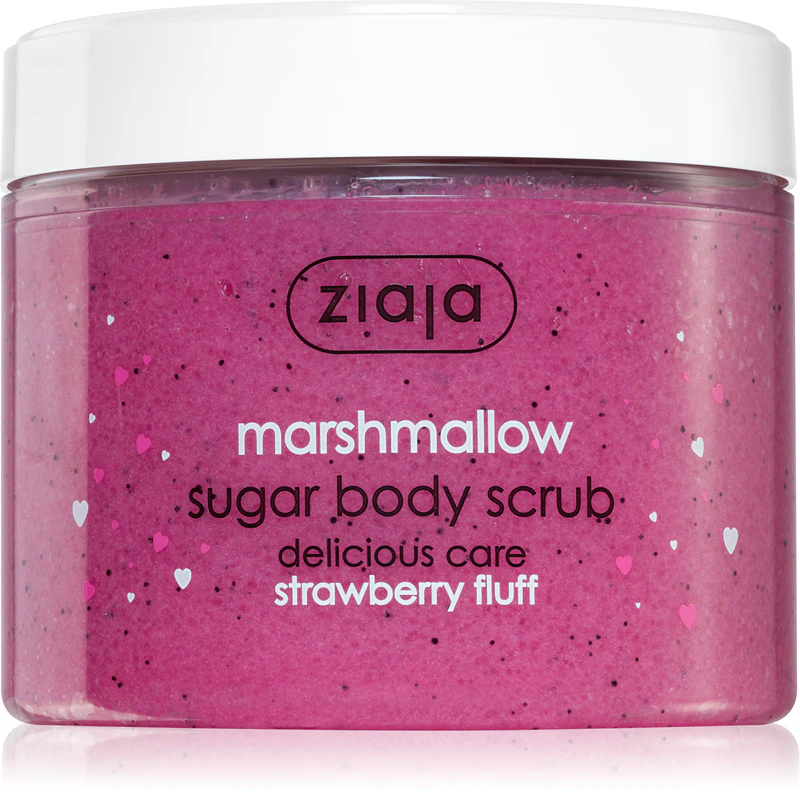 Ziaja Tělový peeling s cukrem a marshmallow