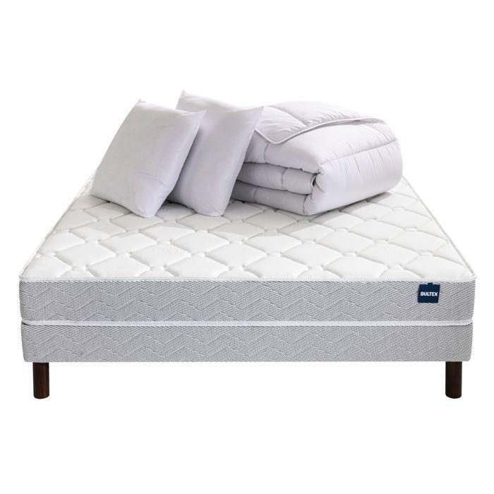 Pack couette tempérée 260x240 et oreillers 60x60 Bultex