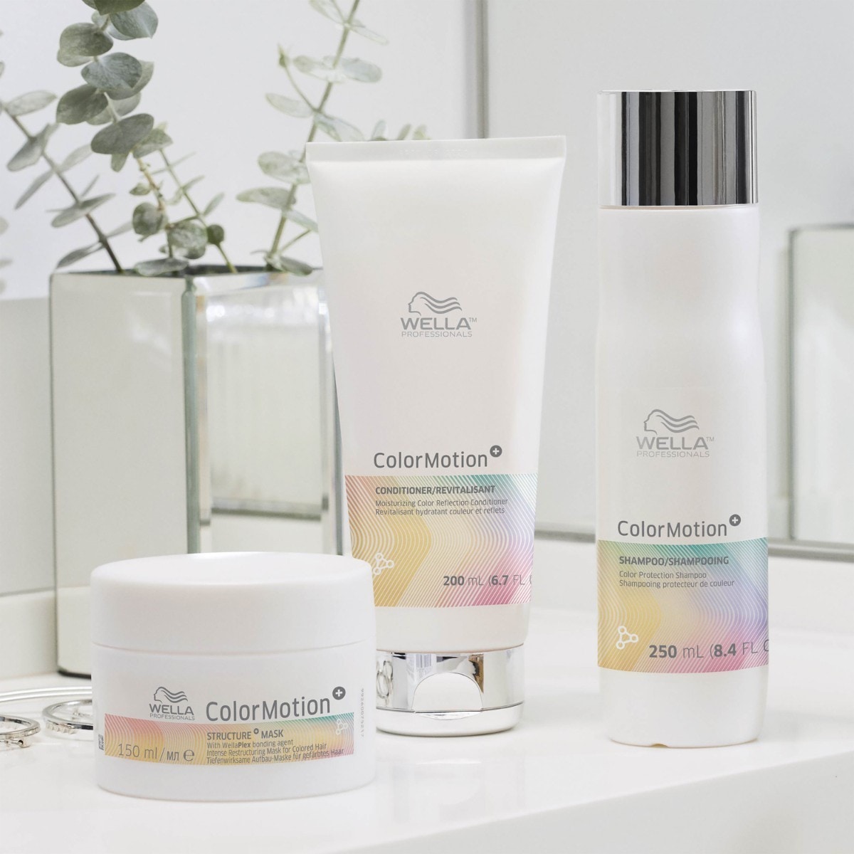 Après-shampoing Wella Professionals ColorMotion Invigo Color Reflection - 200 ml