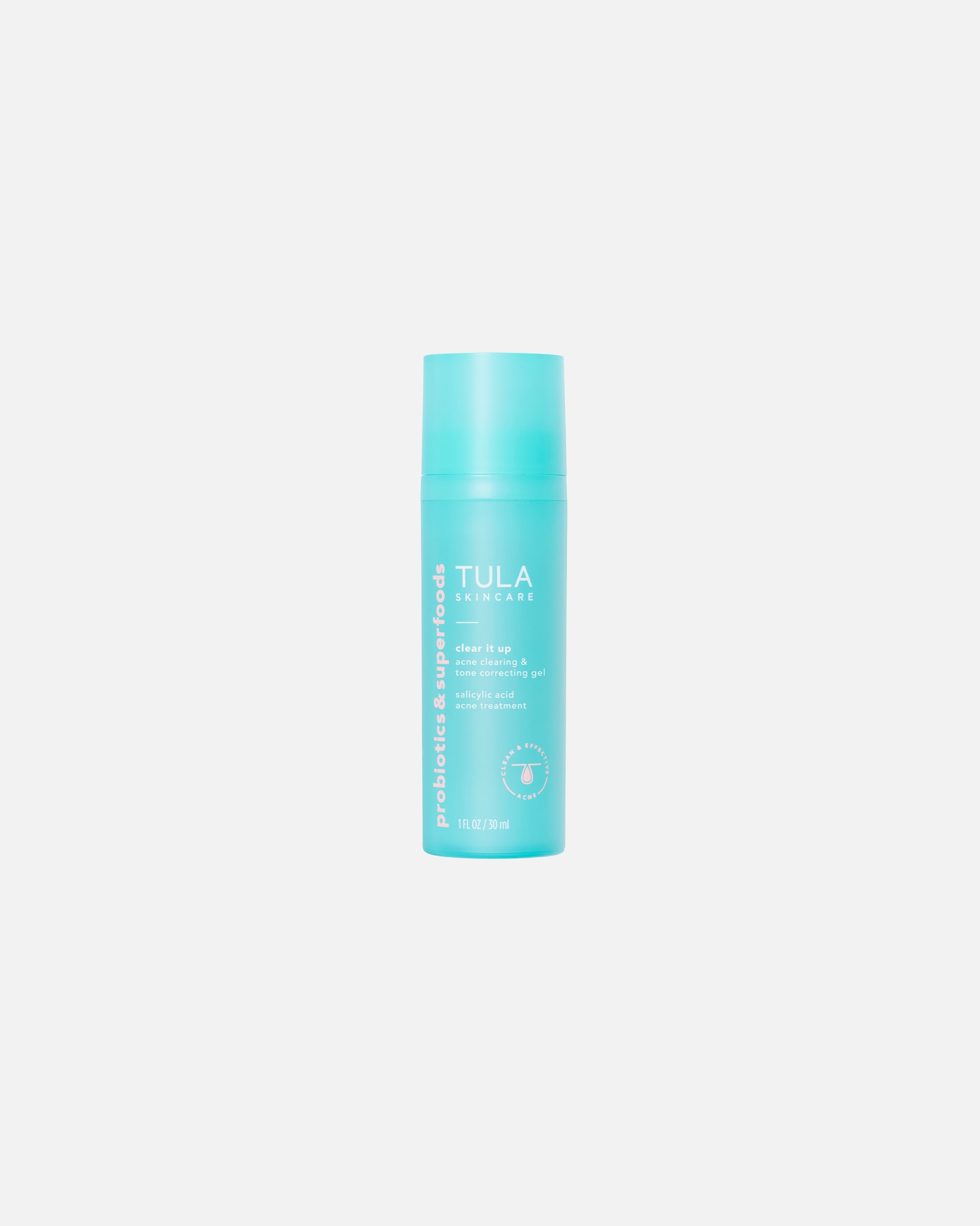 Gel limpiador TULA con probióticos y superalimentos para una piel radiante – 30 ml