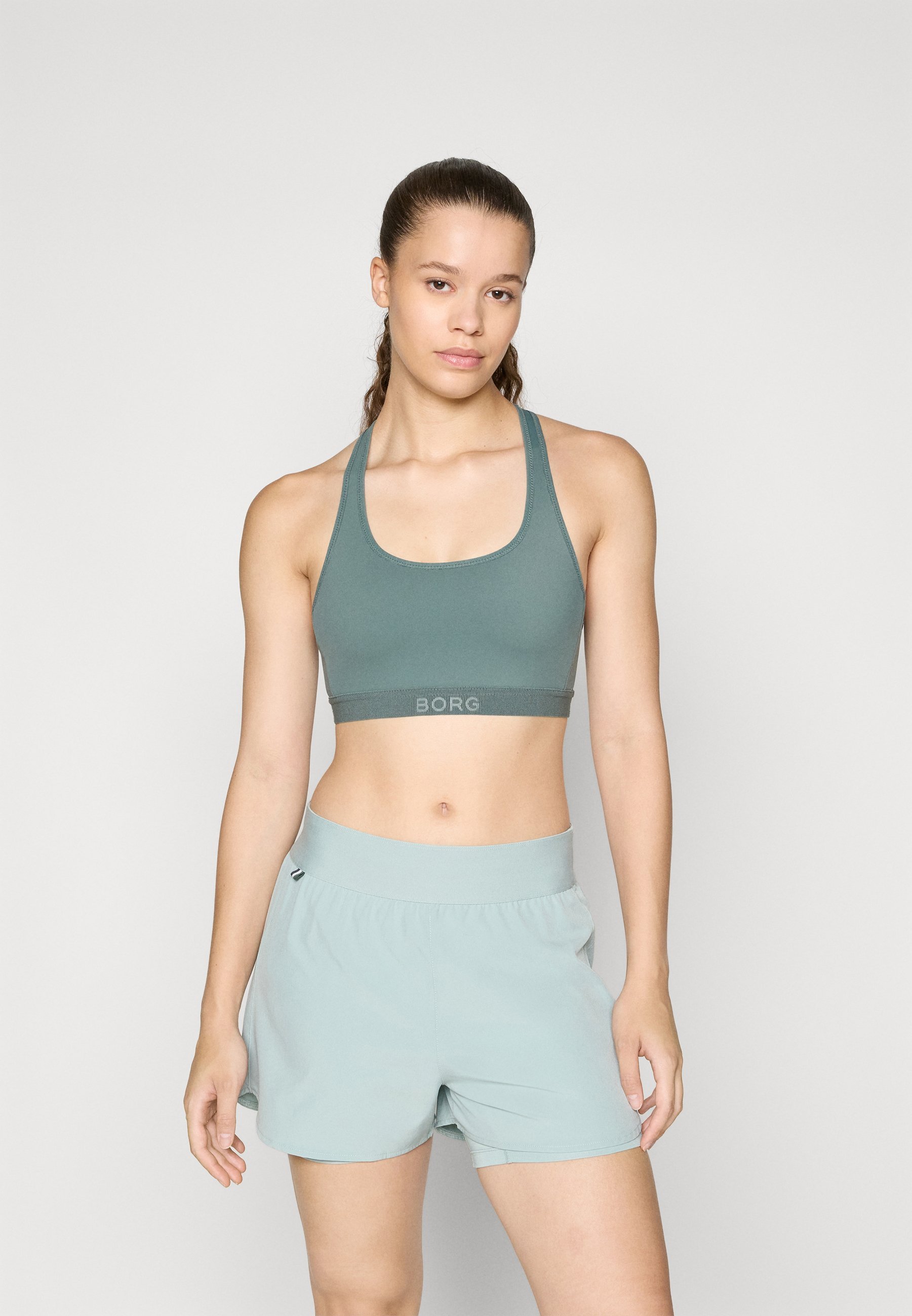 Soutien-gorge de sport à maintien léger Björn Borg - vert sapin
