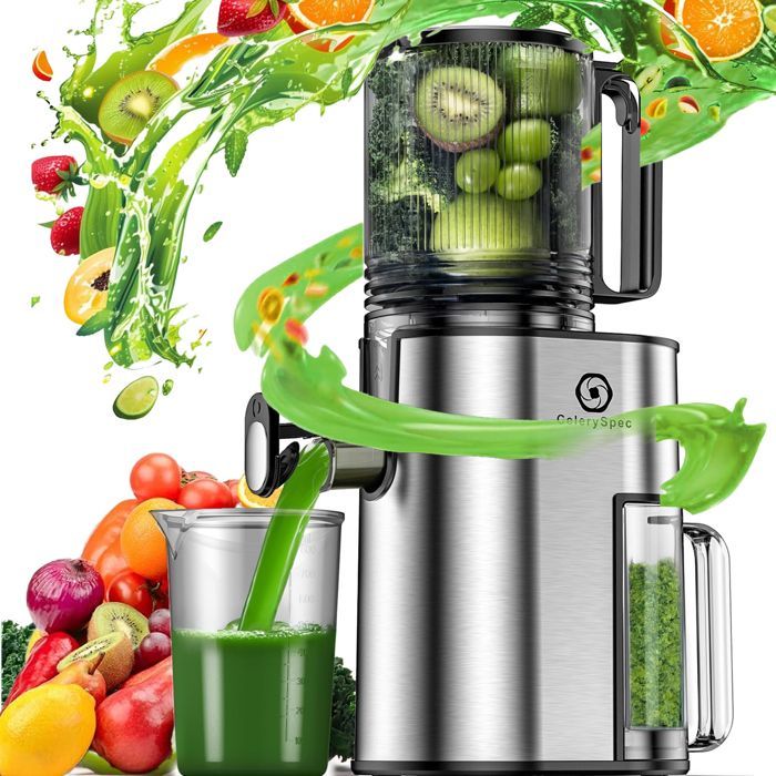 Juicer - Fruit and Vegetable Juicer - 130 mm Feed Chute - 1.8 L - 250 W, BPA Free