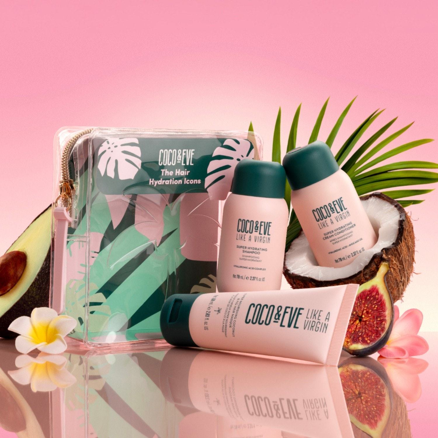 Coco & Eve set za njegu kose „Poput himena“ – Ikone hidratacije kose – 1 komad