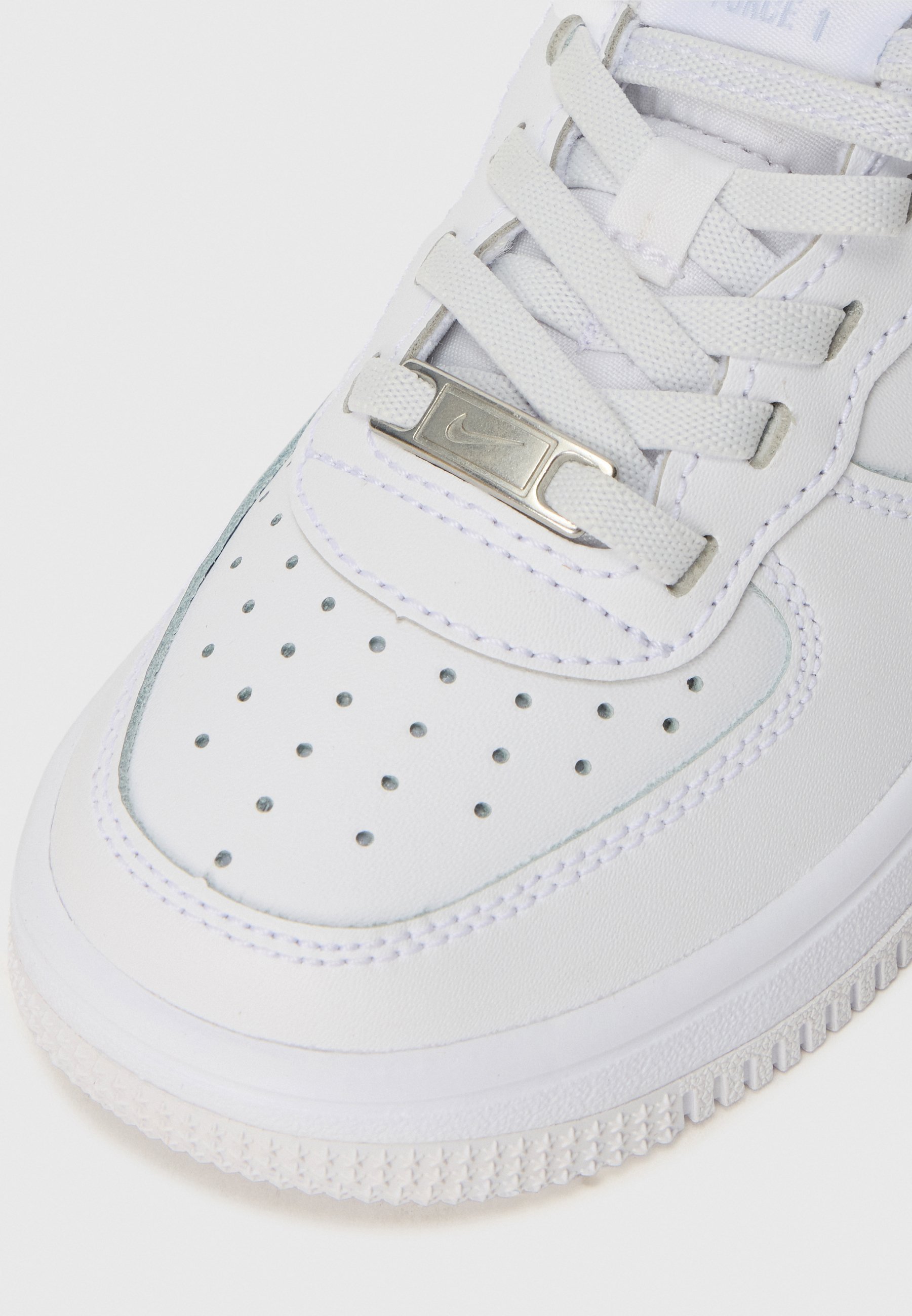 Nike Sportswear FORCE 1 UNISEXE - Baskets - blanc/grise