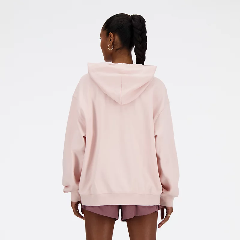 Femme Athletics French Terry hoodie - QUARTZ PINK