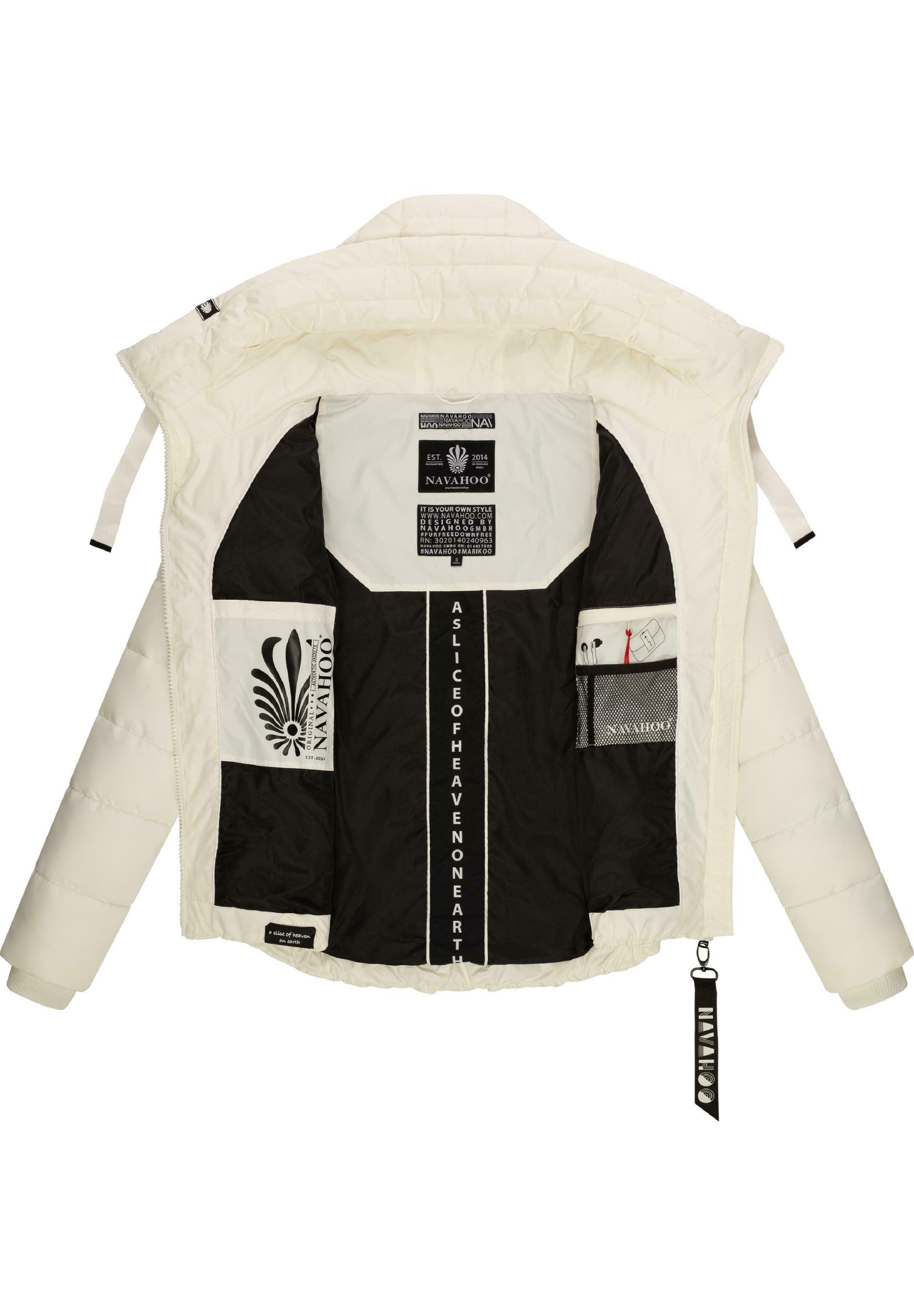 Navahoo AMAYAA - Jaqueta de inverno - branco-creme