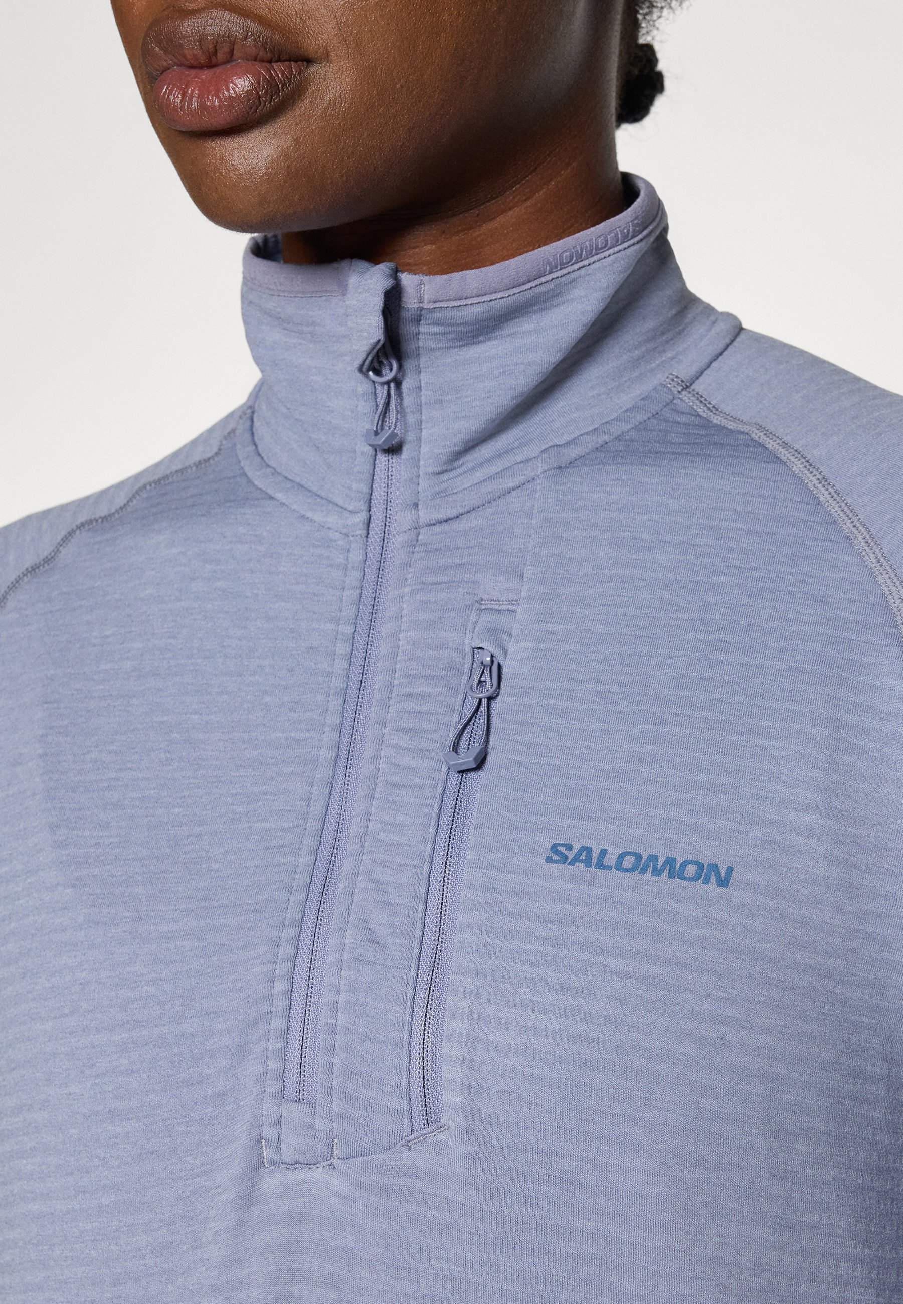 Salomon-sweatshirt - blauw graniet