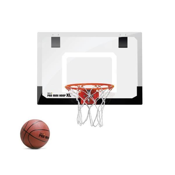 SKLZ Pro Mini Hoop XL mini basketball hoop, to hang on the wall or door for playing with a foam ball indoors
