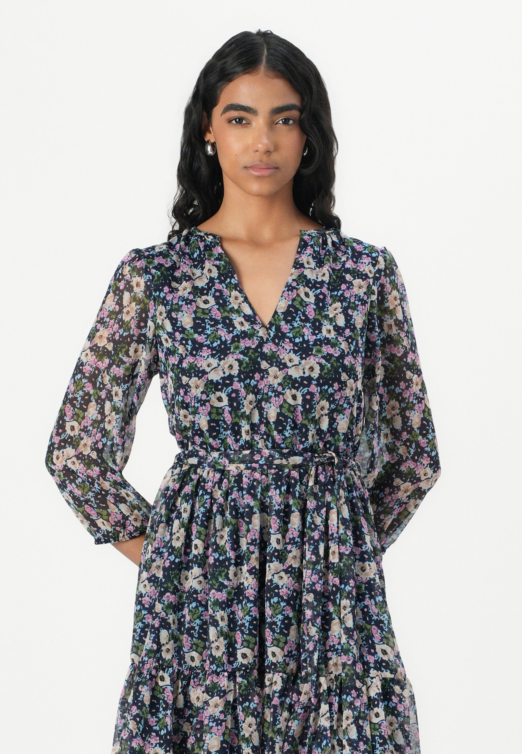 VILA VIFALIA SHORT DRESS - Denní šaty - blazer