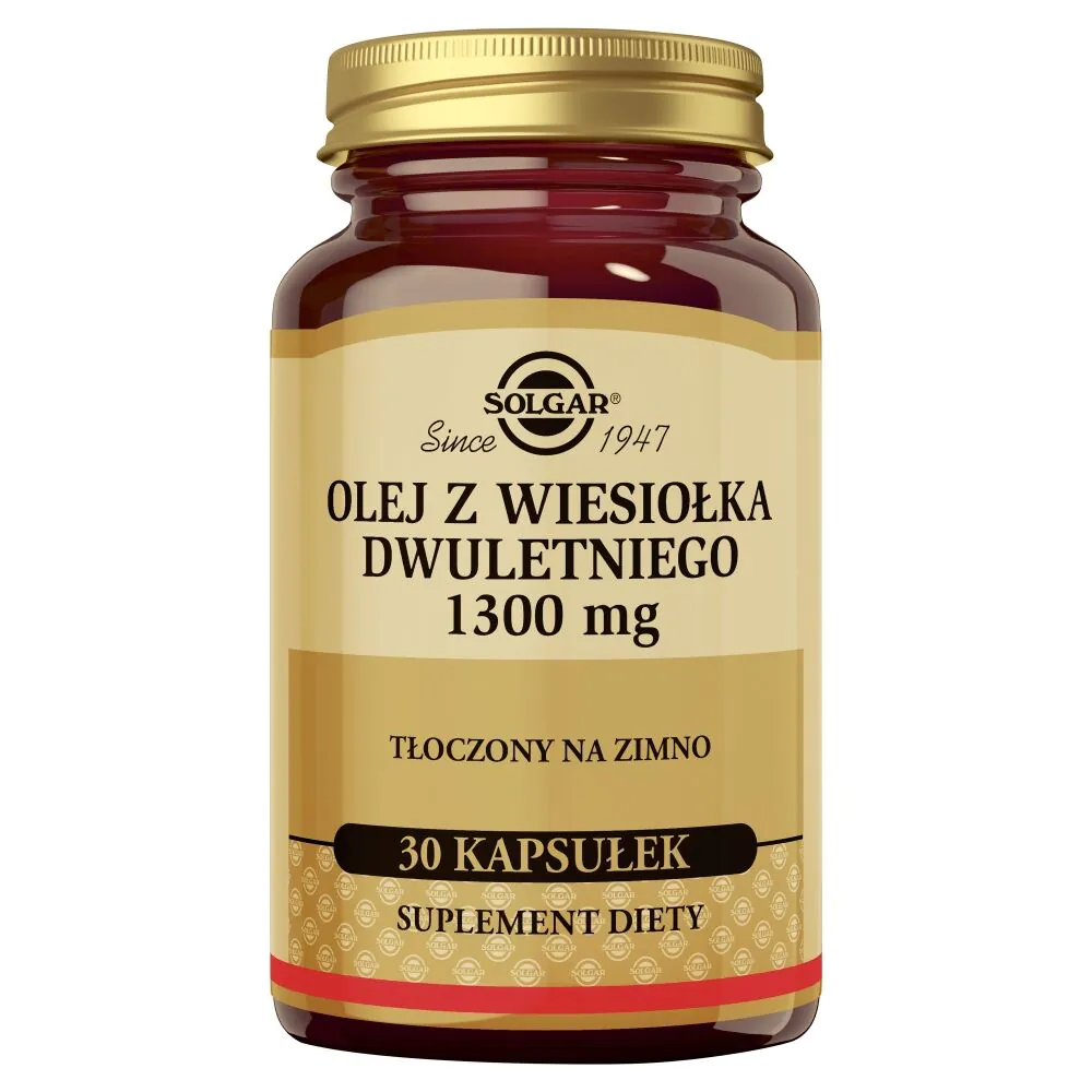 Solgar Olej z wiesiołka 1300 mg kapsułki