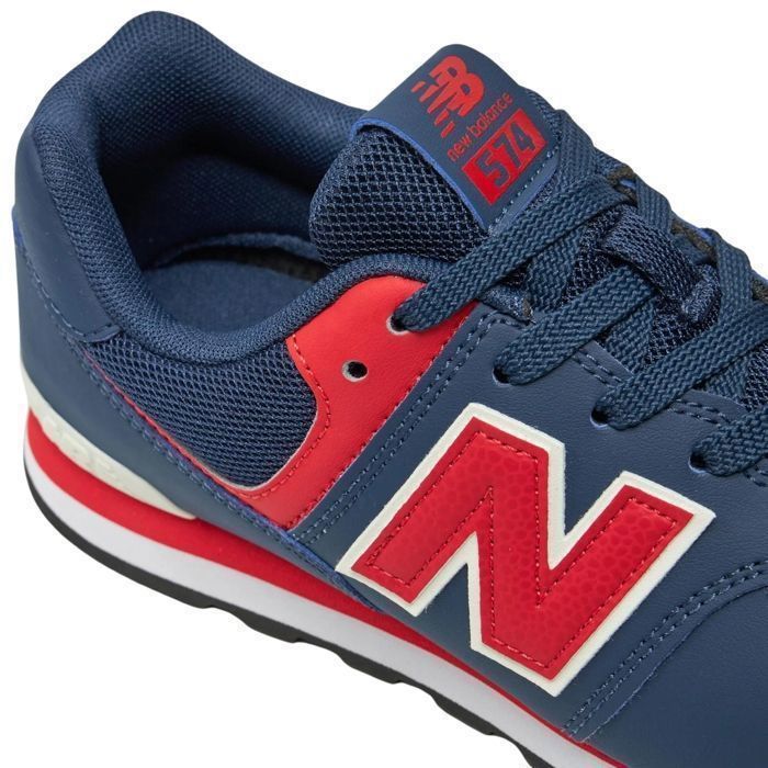 Zapatillas para niño - NEW BALANCE - GC 574 - Con cordones - Textil - Azul
