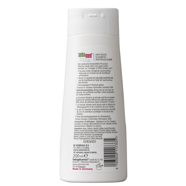Sebamed Antiroos šampon<br>200ml - Antiroos