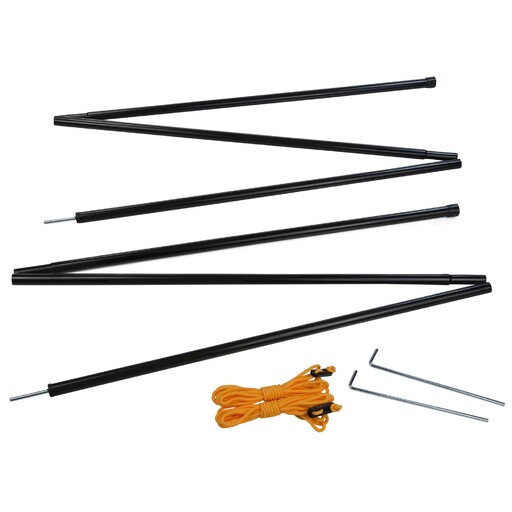  Ensemble de poteaux pour auvent de camping Great Outdoors Regatta