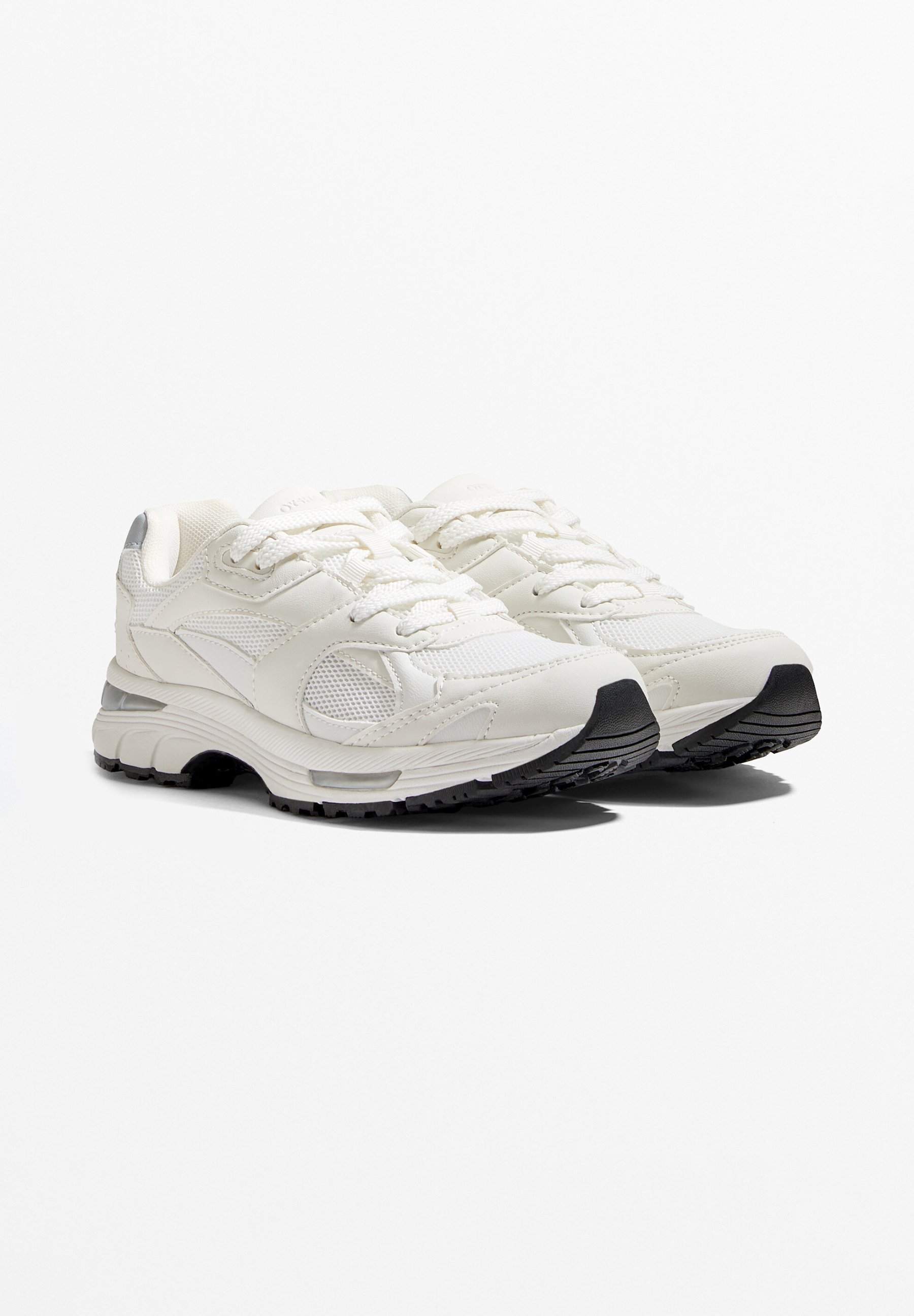 OYSHO RETRO RUNNING - Trainingsschoen - wit