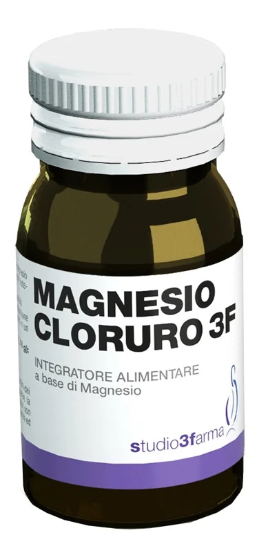 Magnesiumchloride voedingssupplement in poedervorm, 3 flessen