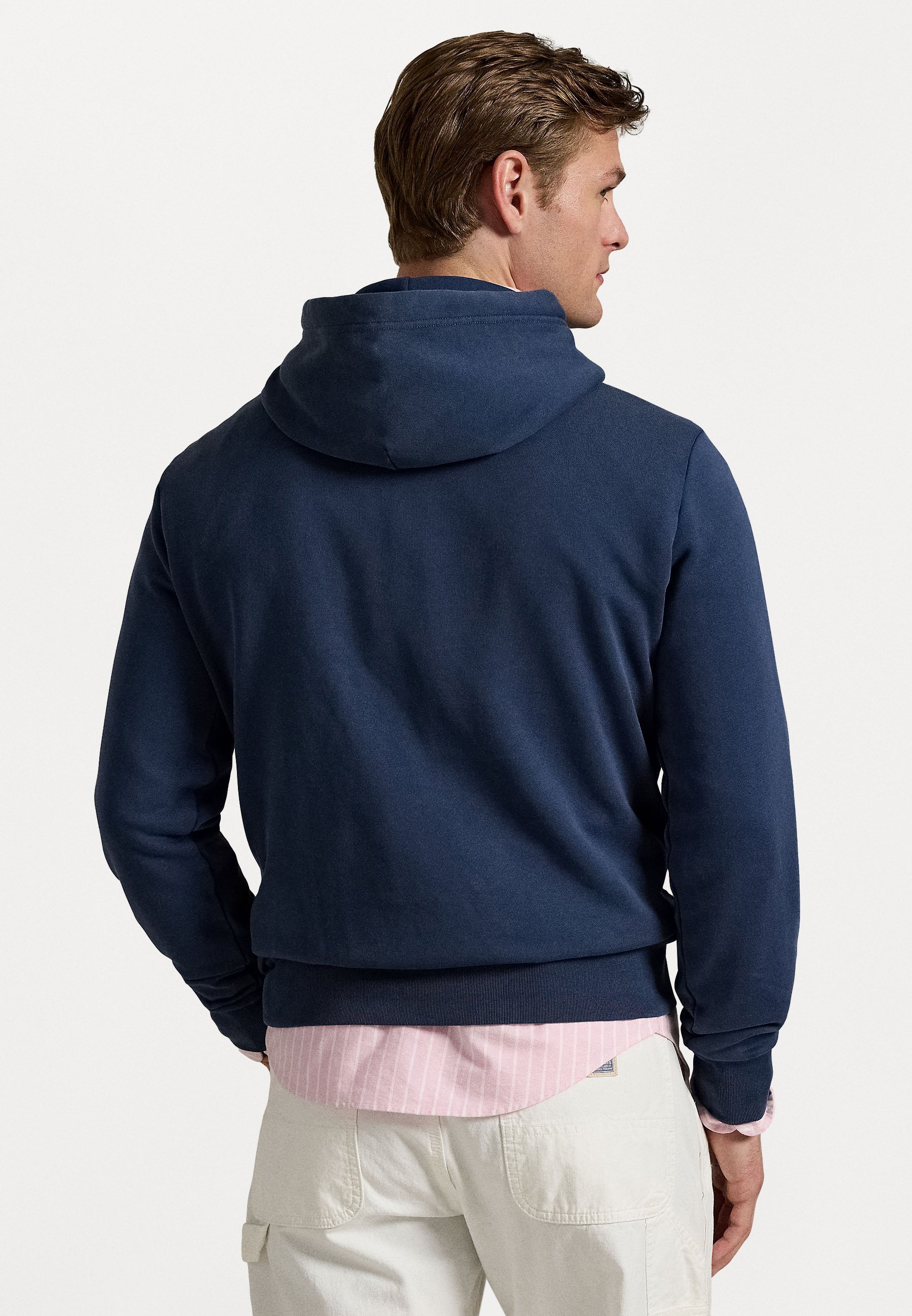 Sweat à capuche Polo Ralph Lauren avec logo - Bleu marine rustique