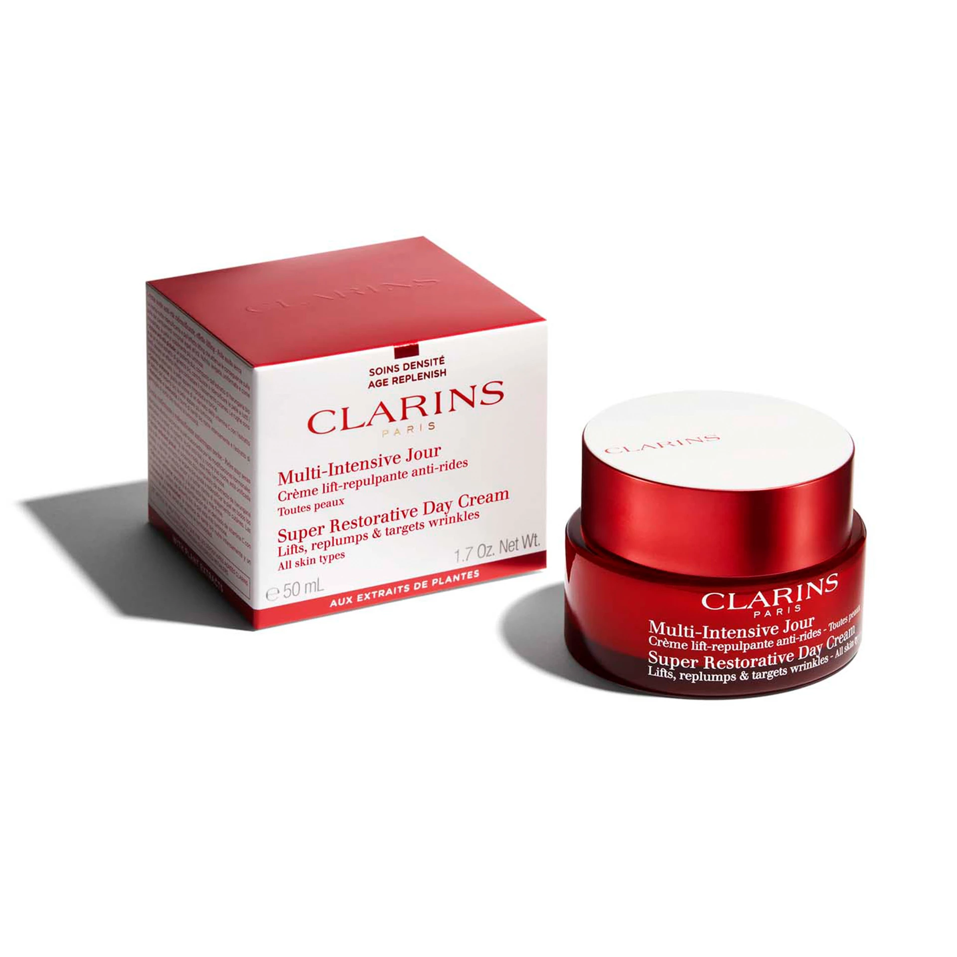 Szuper helyreállító nappali krém minden bőrtípusra 50 ml - Clarins