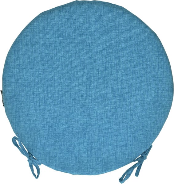 OKRĄGŁA PODUSZKA NA KRZESŁO 40 cm TABORET wiązana