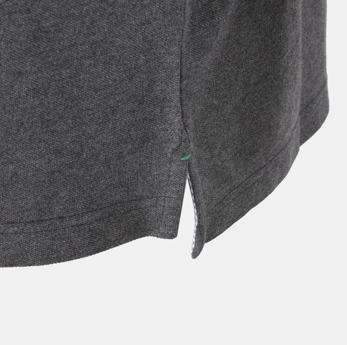 Polo Tommy Hilfiger manches courtes Gris Regular Fit USA