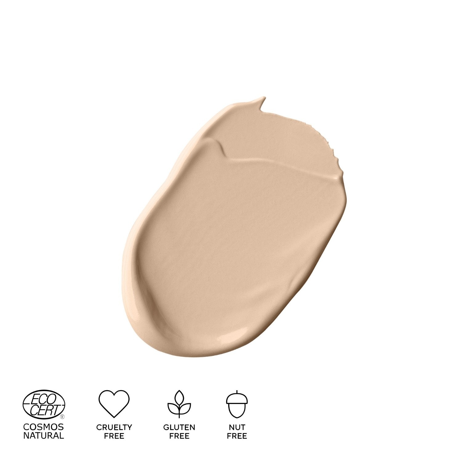 MÁDARA puder SKINONYM Semi-Matte Peptide Foundation, br. 15 KAMENA - 30 ml