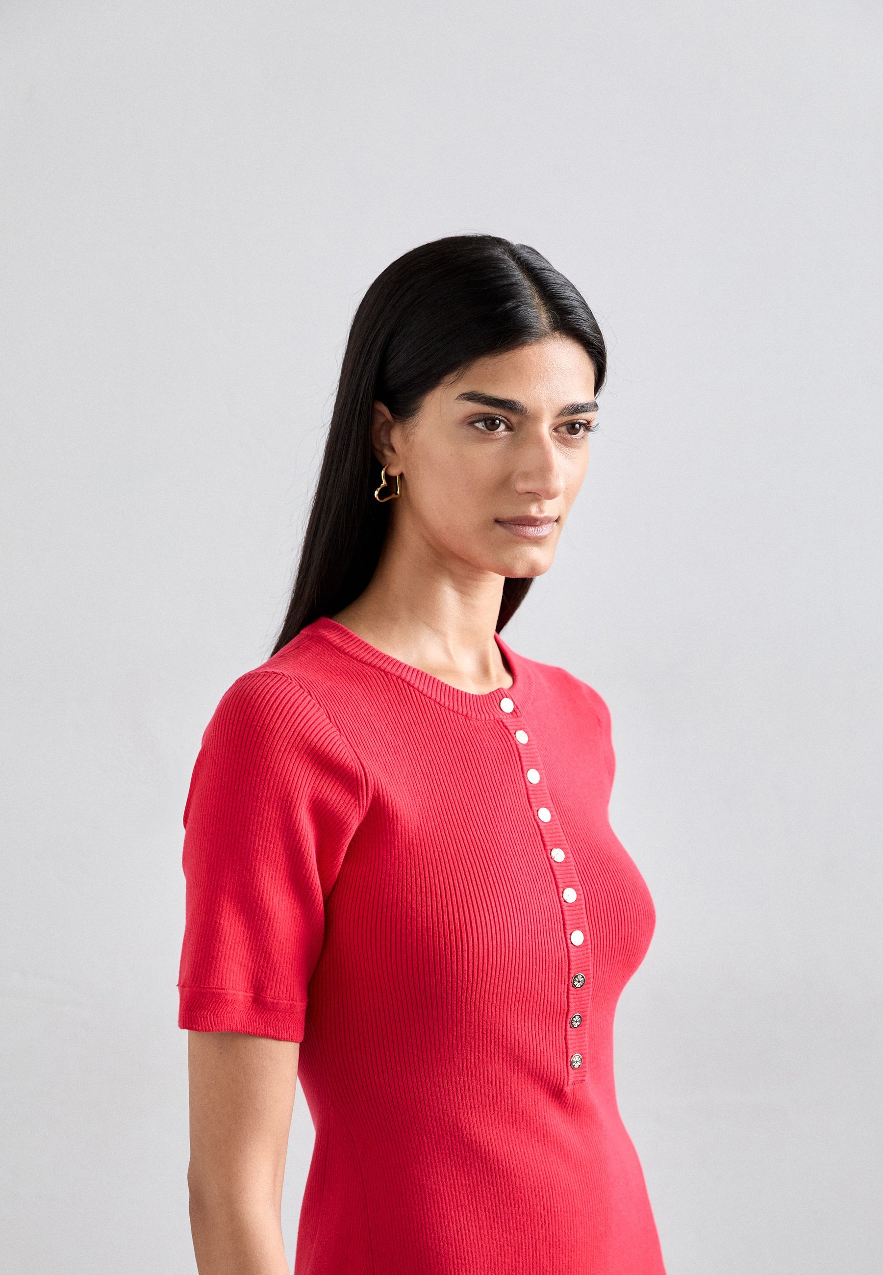 Maje ROSALIA - Jumper dress - rouge
