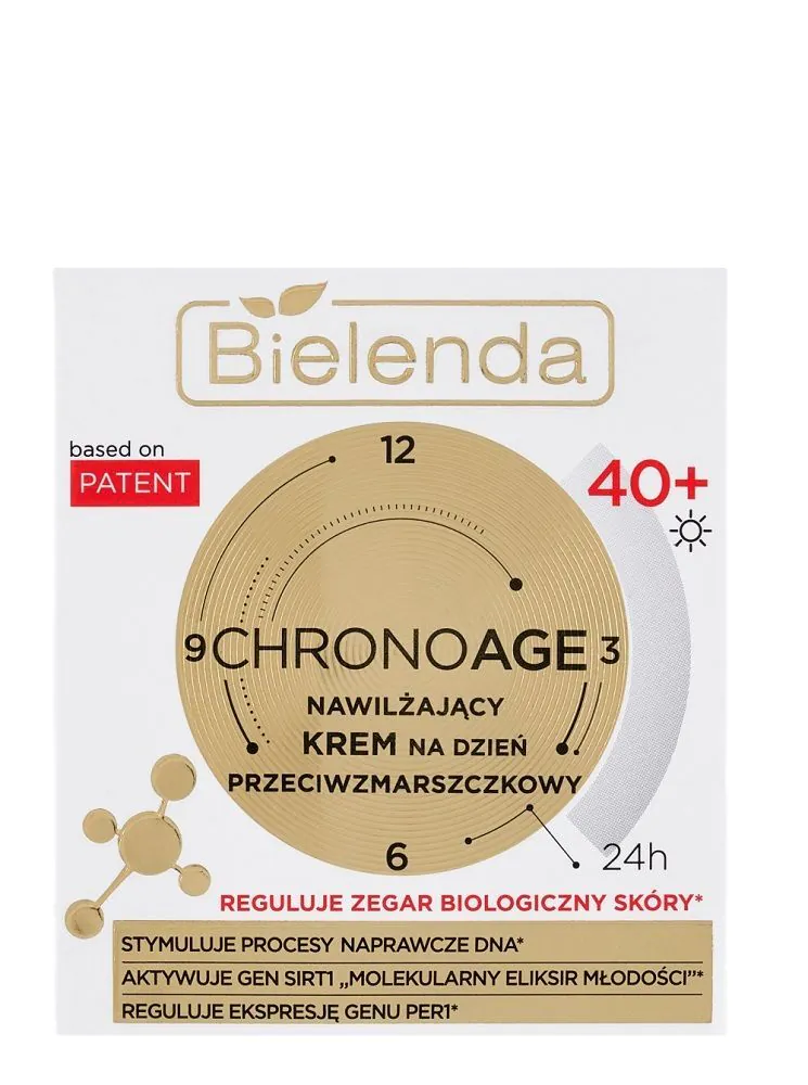 Bielenda Chrono Age 24H Nawilżający krem przeciwzmarszczkowy 40+ na dzień