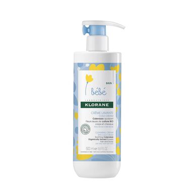 Klorane Calendula Cold Cream Rensende badekrem for veldig tørr hud 500 ml
