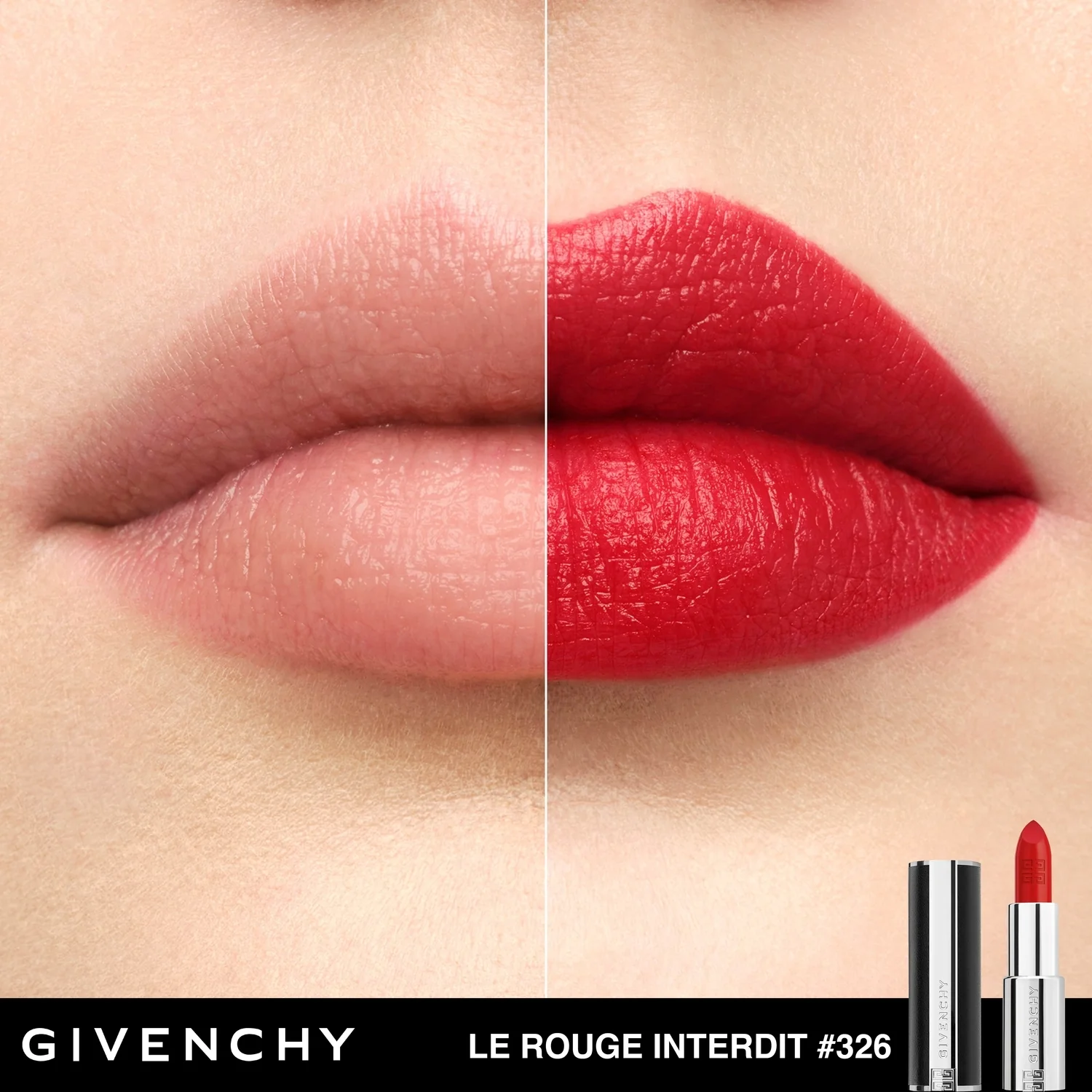 Labbra Le Rouge Interdit Intense Silk - Rossetto